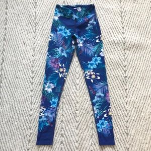 Dharmabums full length flower print leggings